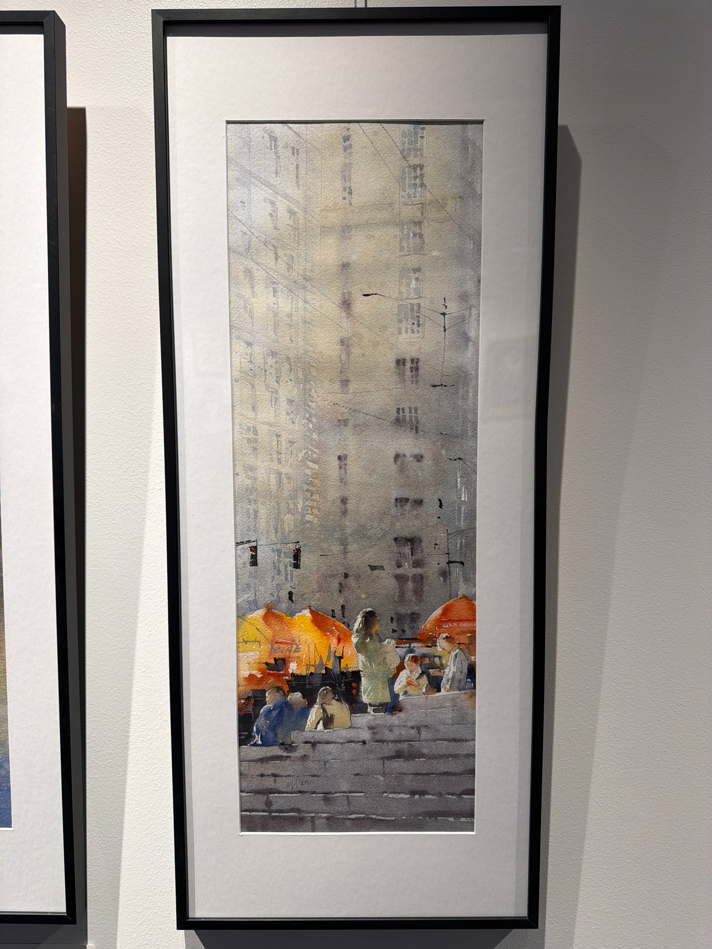 On the Stairs of the MET