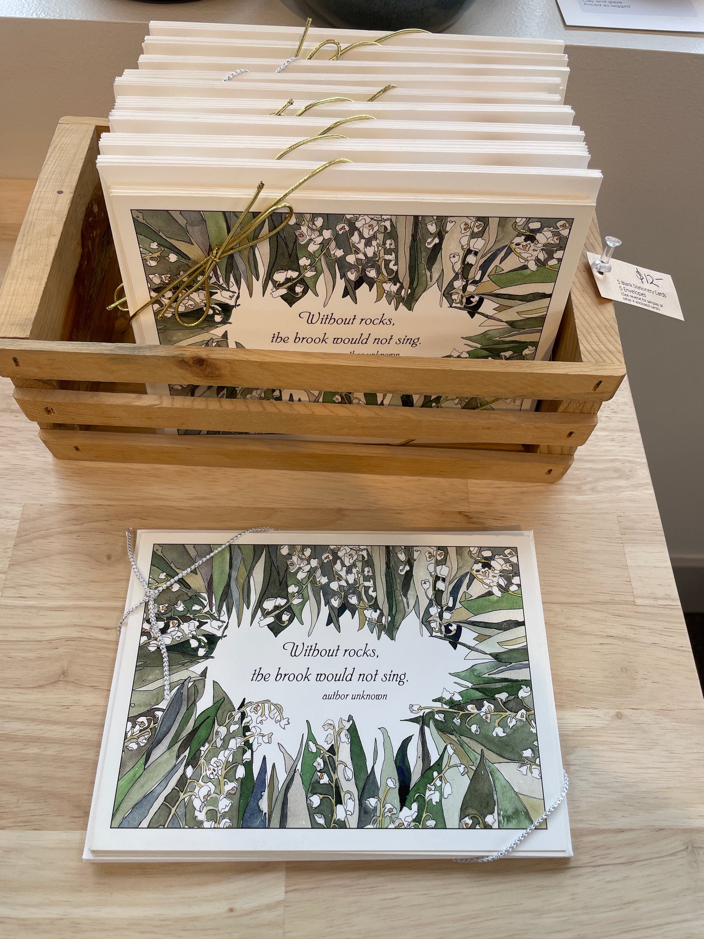 Jan Boardman Blank Stationary Cards