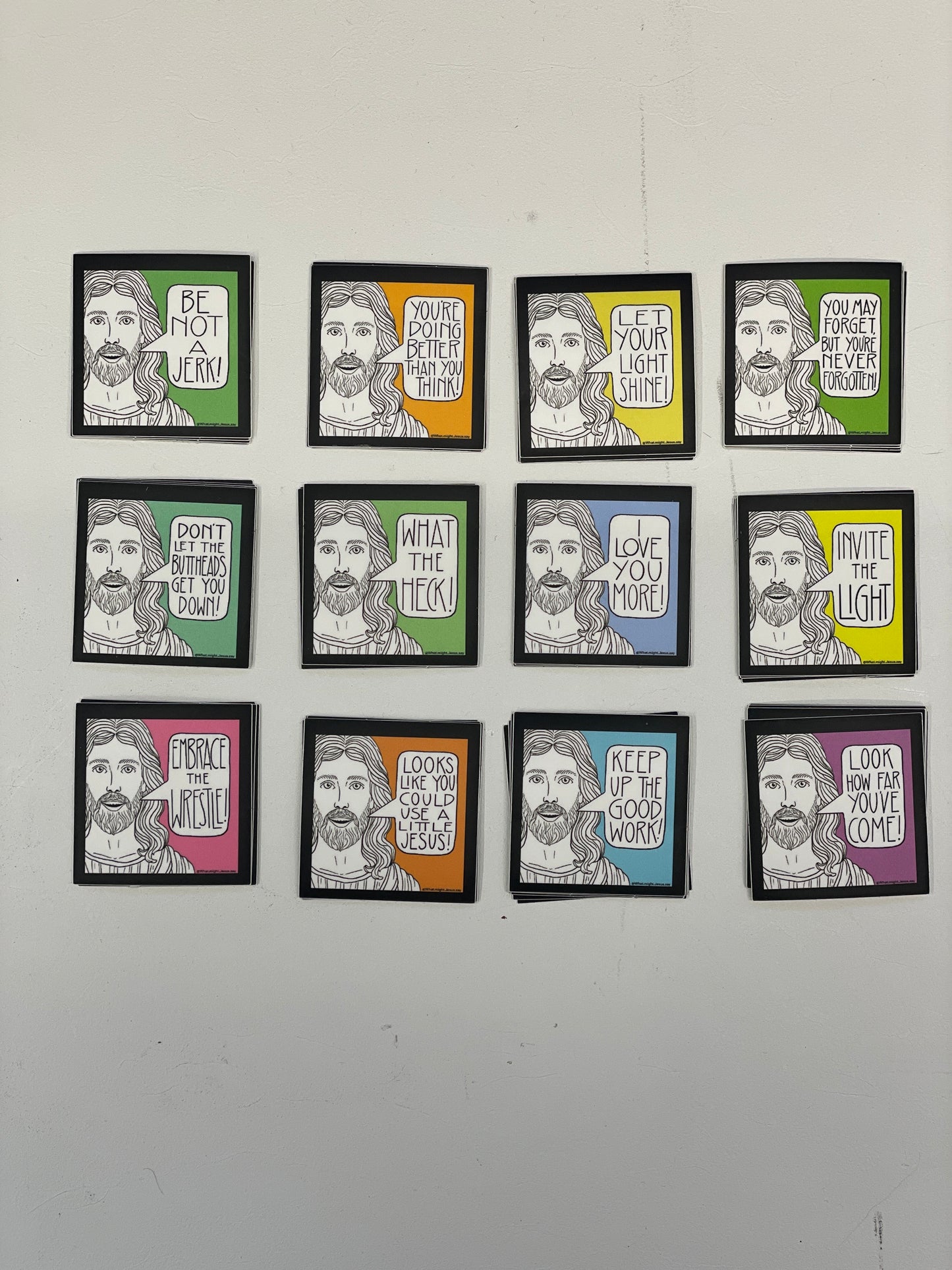 What Might Jesus Say - Stickers