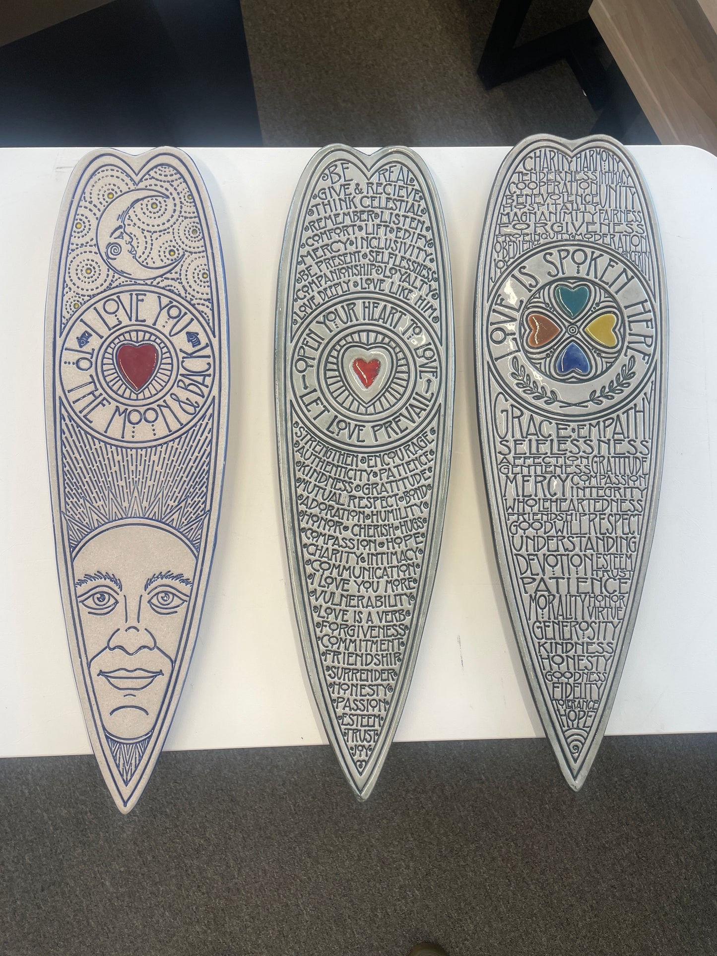 “Just Love” Hearts