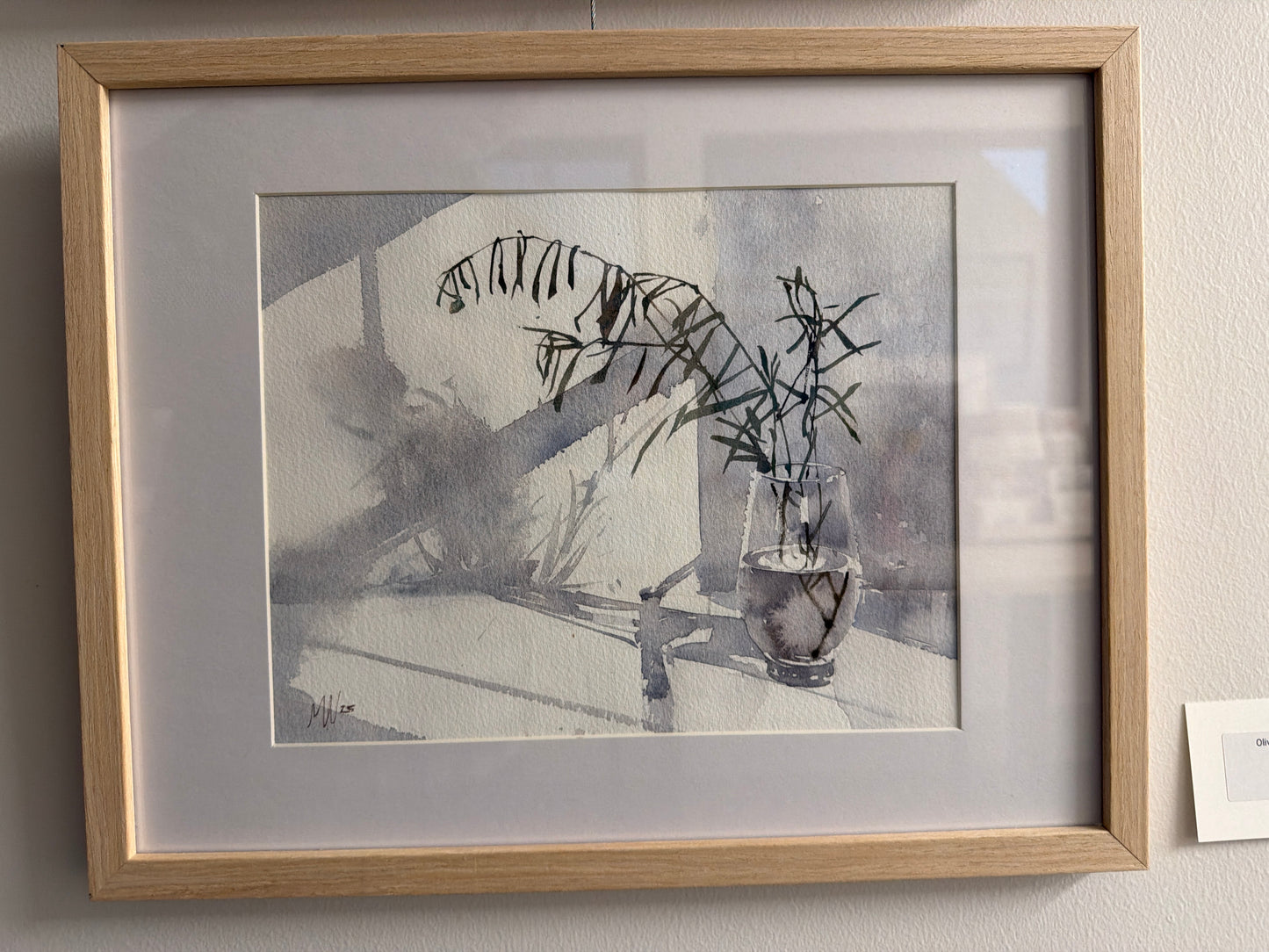 Olive Branch with Water