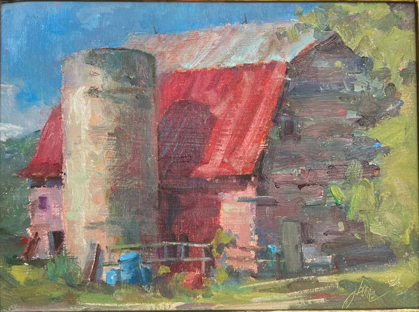 Silver Red Roof of Paradise