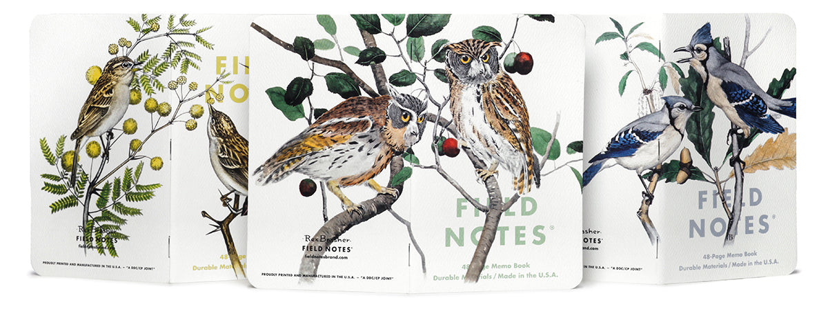 The Birds and Trees of North America Pack A: Screech Owl, Blue Jay...