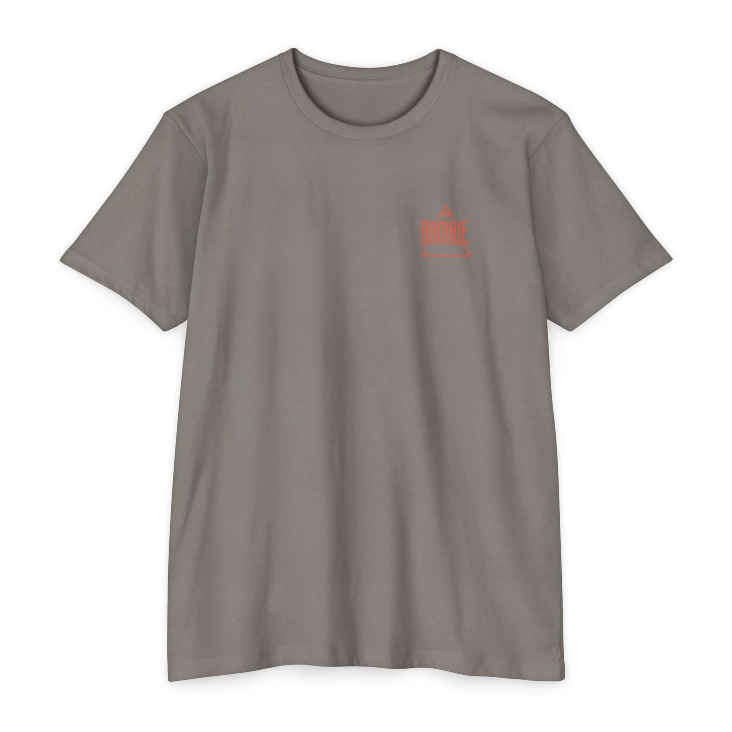 Simple Mountain Lockup Poly/Cotton T-Shirt