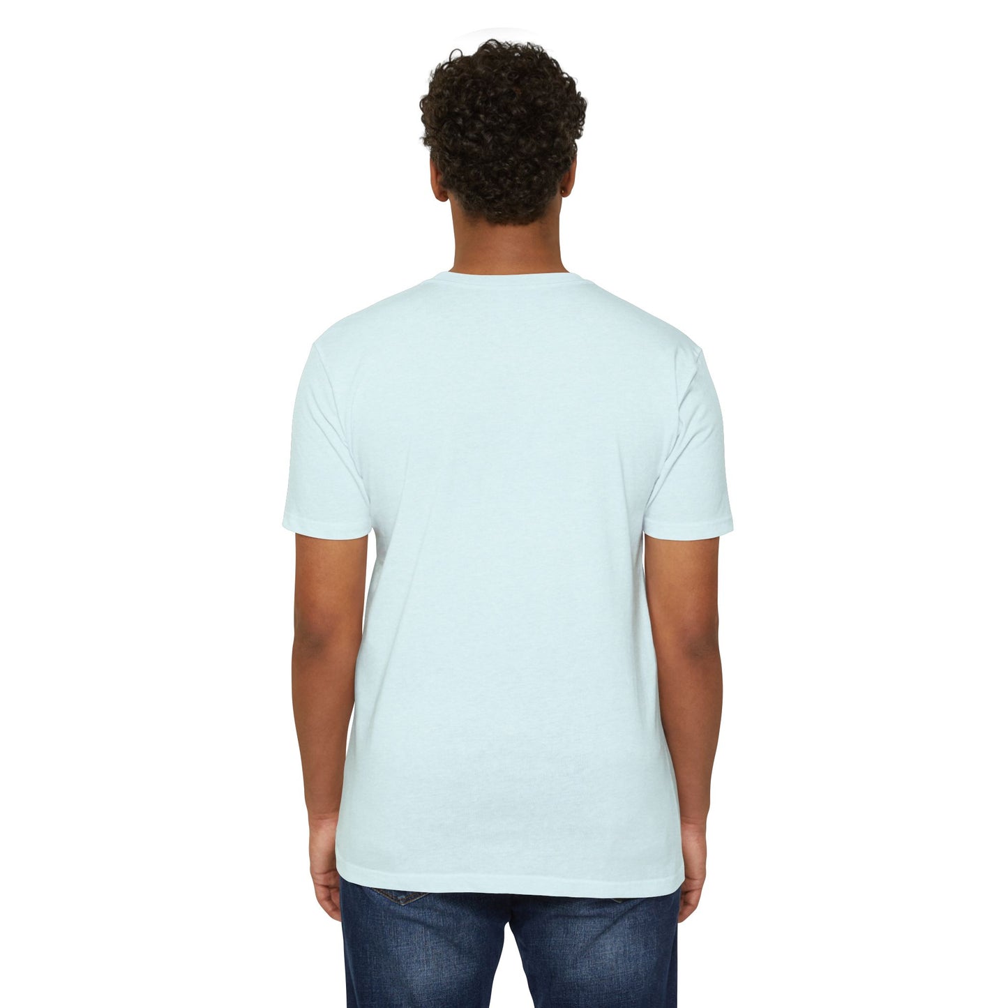 Logo-in-a-box Poly/Cotton Blend Tee