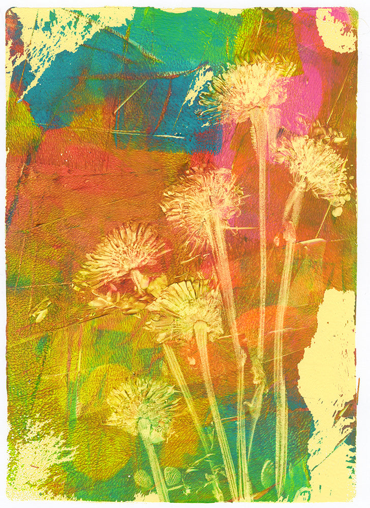 PRINT-OFF SESSION 2 : GEL PLATE MONOTYPE PRINTMAKING