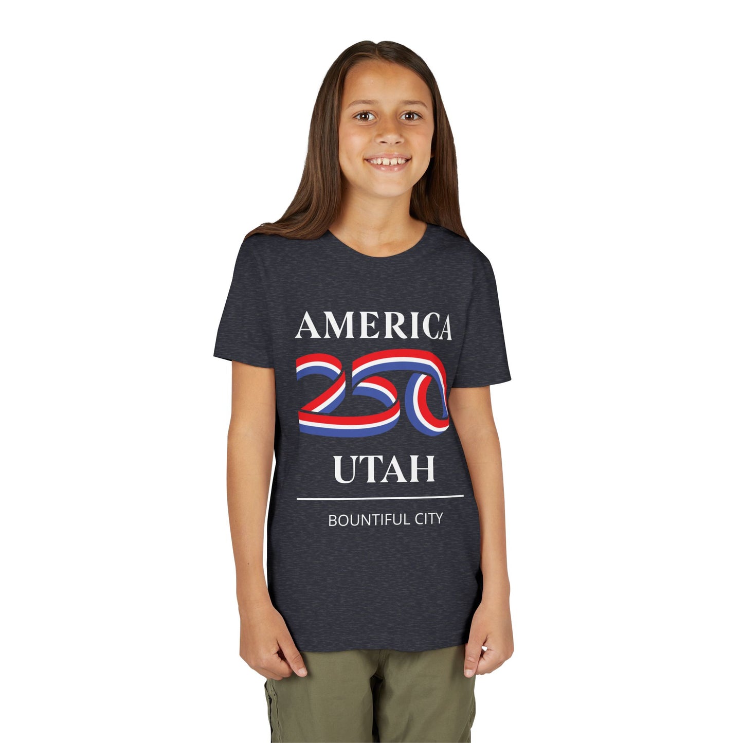 YOUTH // America 250 Bountiful City T Shirt