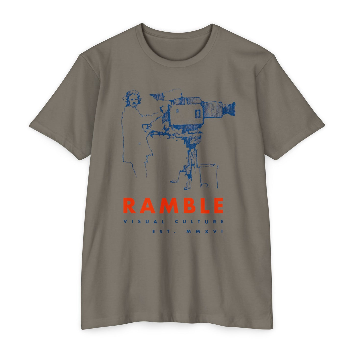 Cameraman - Zachary Proctor Sketch - Poly/Cotton Blend T-Shirt