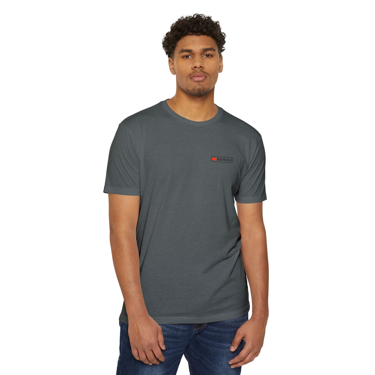 Logo-in-a-box Poly/Cotton Blend Tee