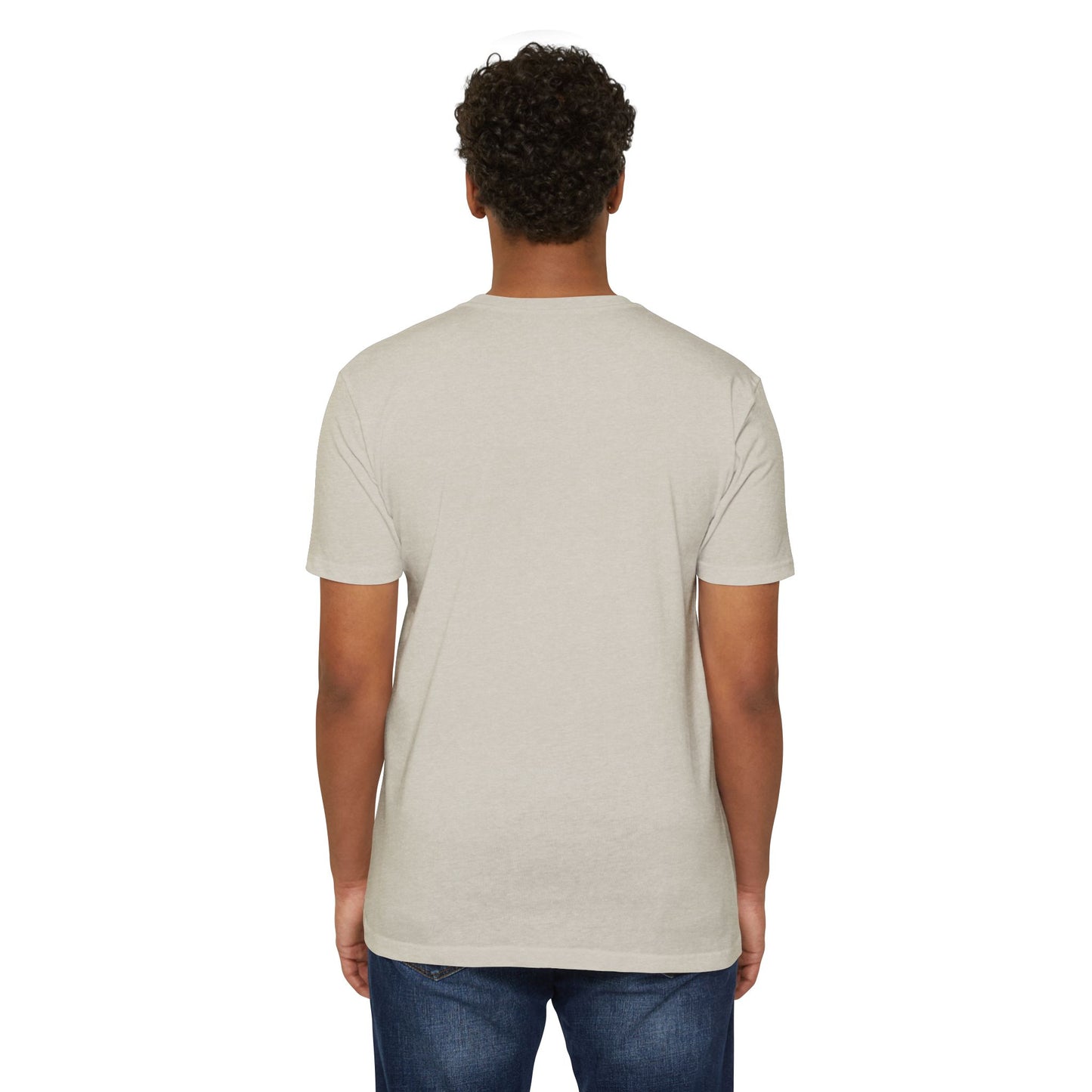 Logo-in-a-box Poly/Cotton Blend Tee