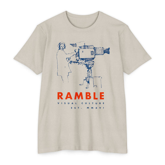 Cameraman - Zachary Proctor Sketch - Poly/Cotton Blend T-Shirt