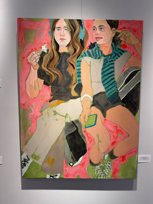 Sisters Waiting for Train