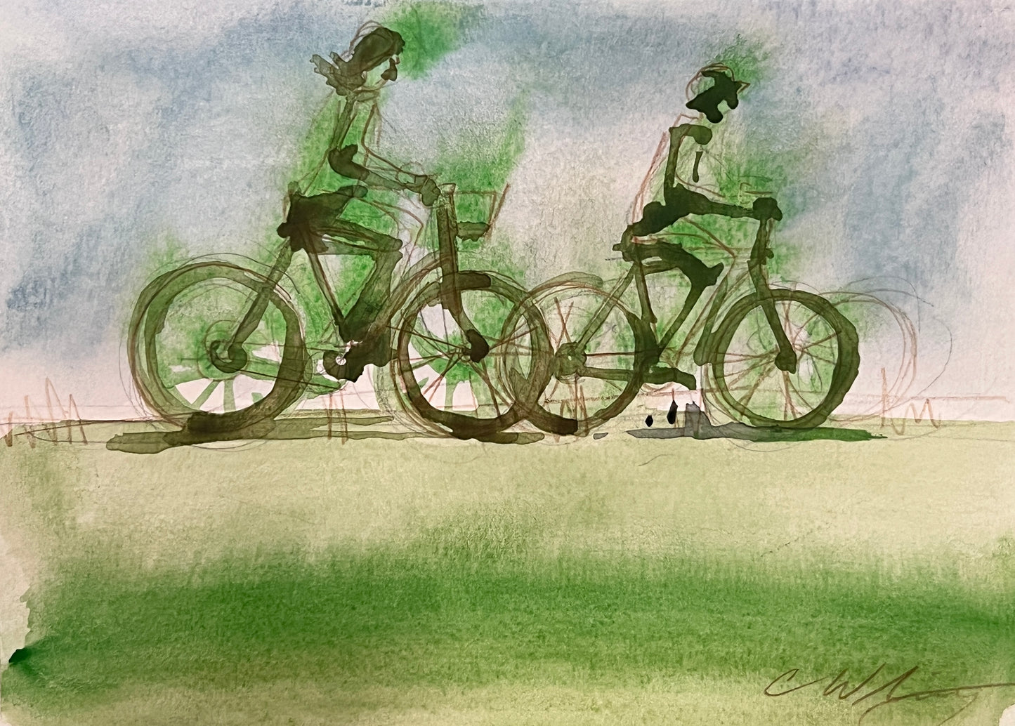 Bikes green
