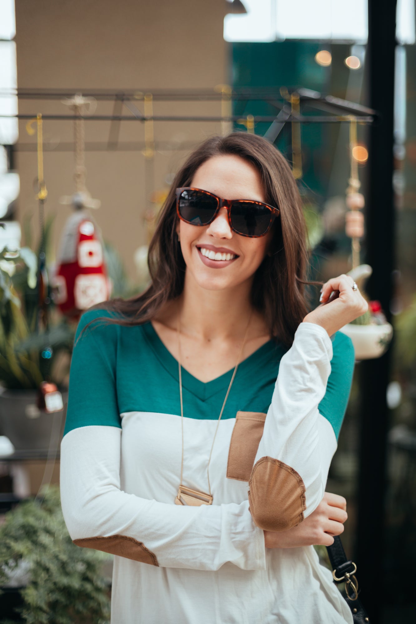 RAMBLE//VACAY SUNNIES : Polarized Brown Tortoise with Gold Inlay Logo