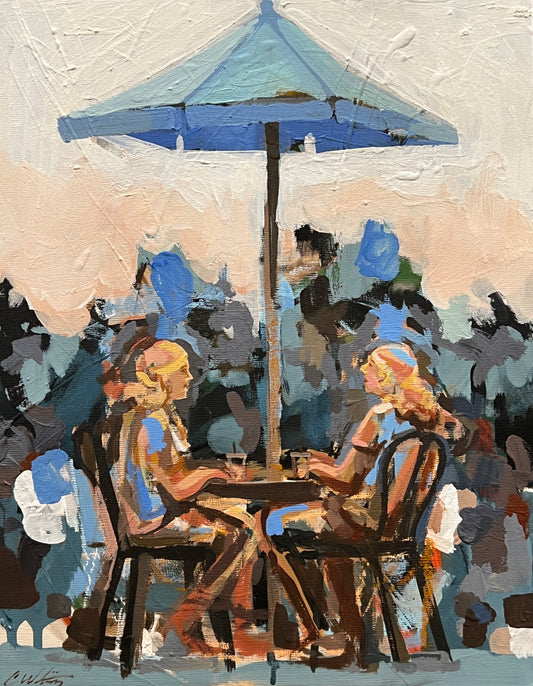 Chat under the Umbrella