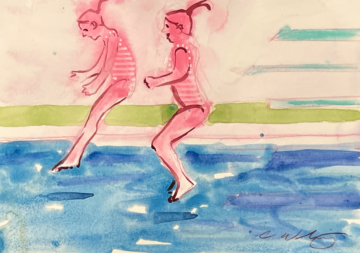 Diving