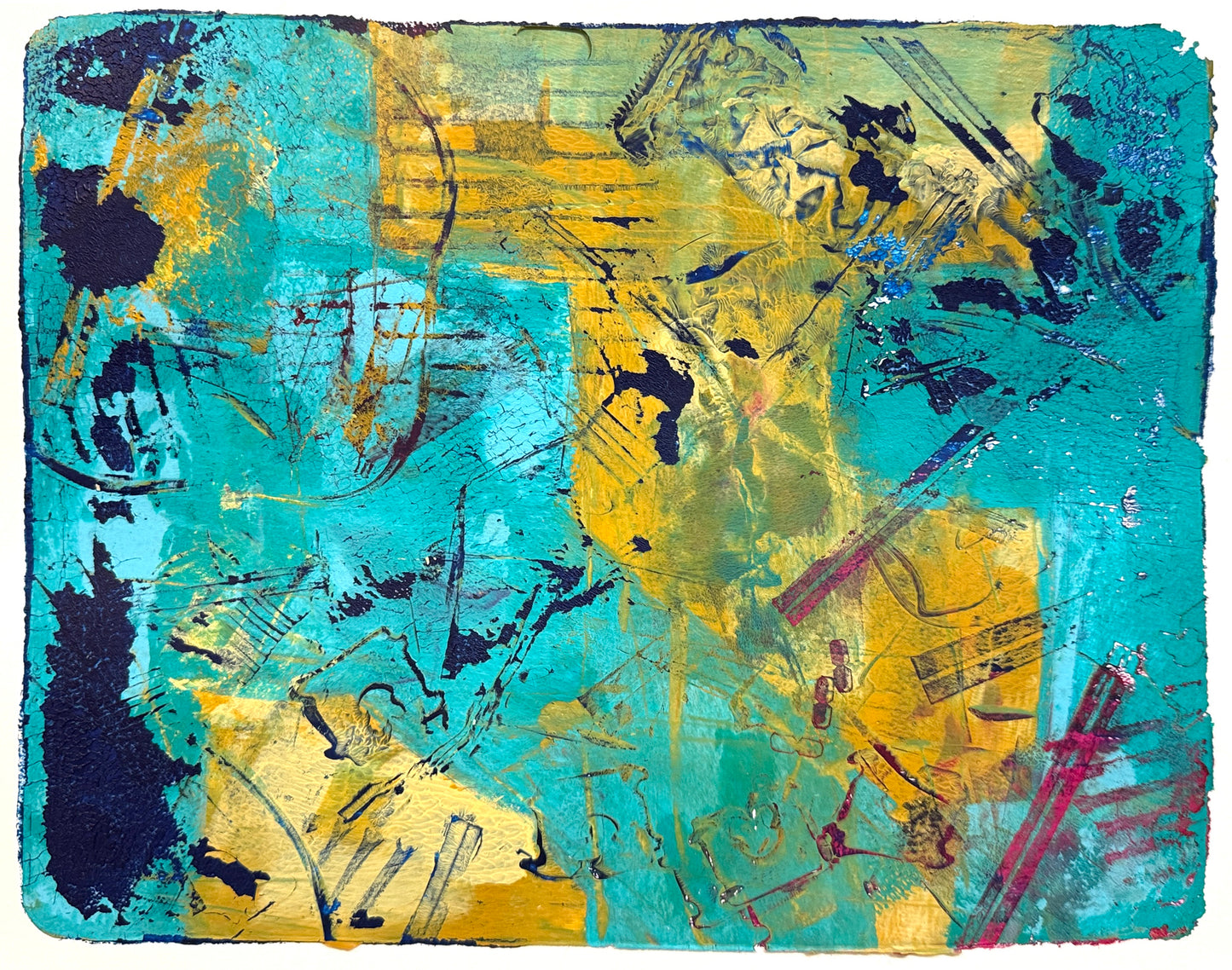 PRINT-OFF SESSION 2 : GEL PLATE MONOTYPE PRINTMAKING