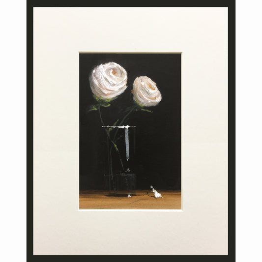 Two White Roses