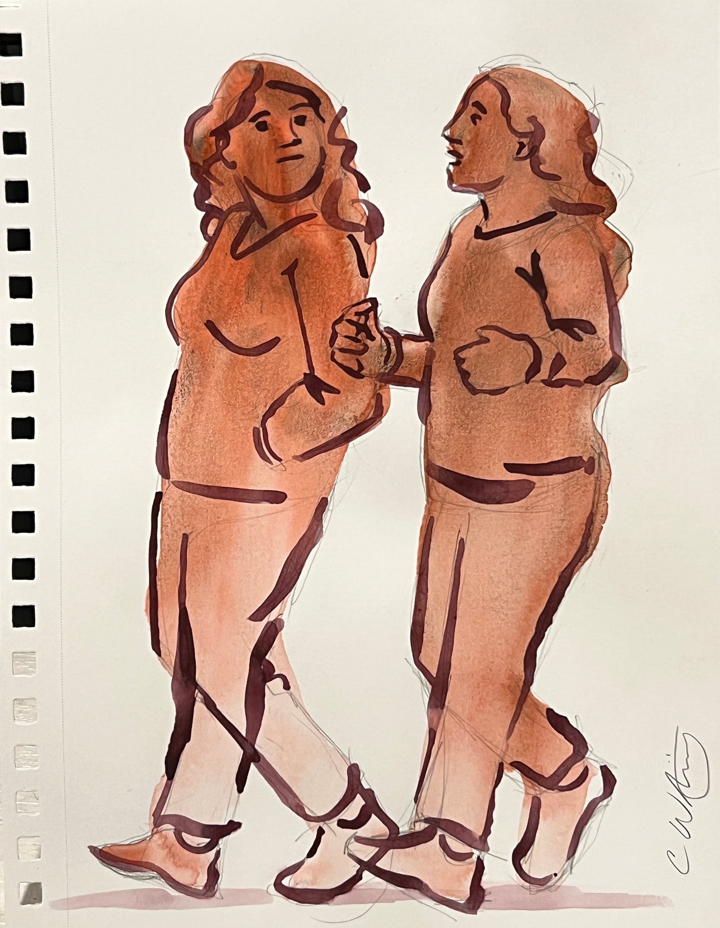 Walk and talk with a friend