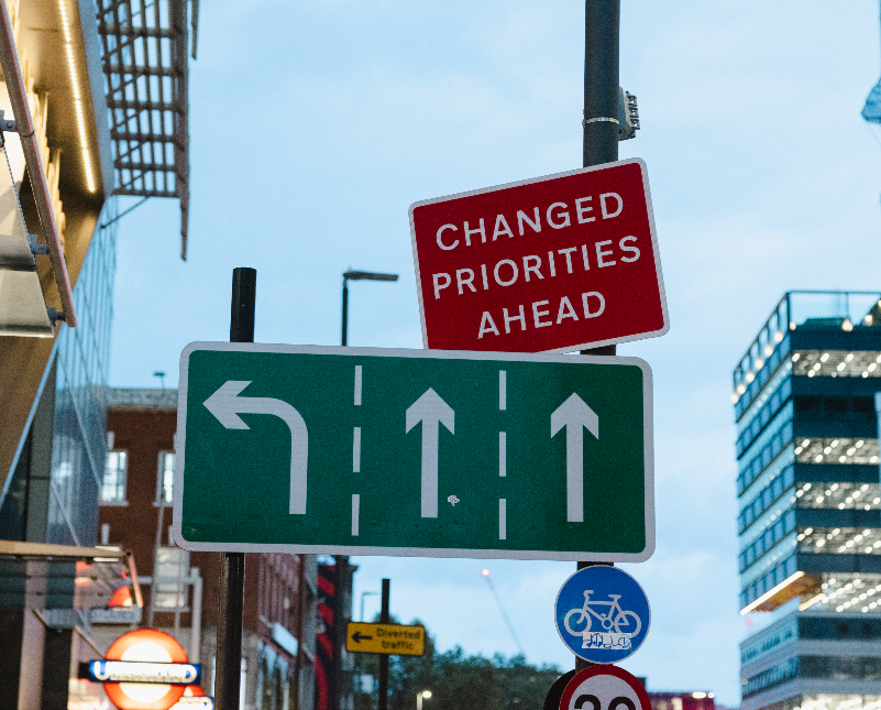 Changed Priorities